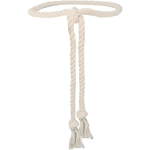 SEVEN BY SEVEN ／　COTTON ROPE BELT HANDMADE LEATHER ROPE BELT | SEVEN BY SEVEN